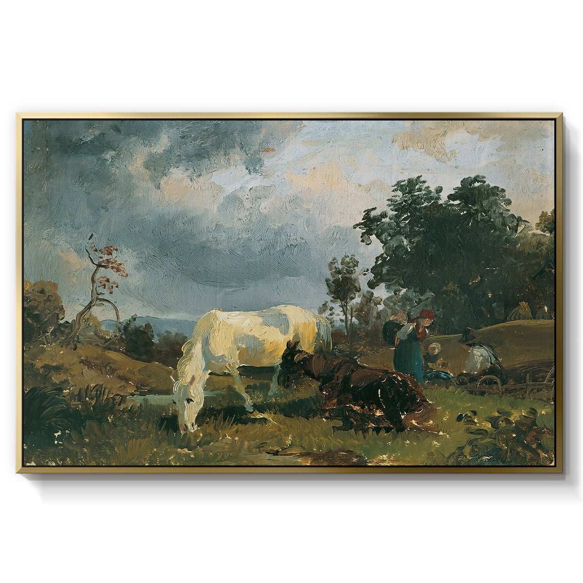 A Mold on the Heath, c. 1830 - Floater Framed Canvas Print