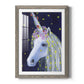Unicorn IV - Barnwood Framed Art Print