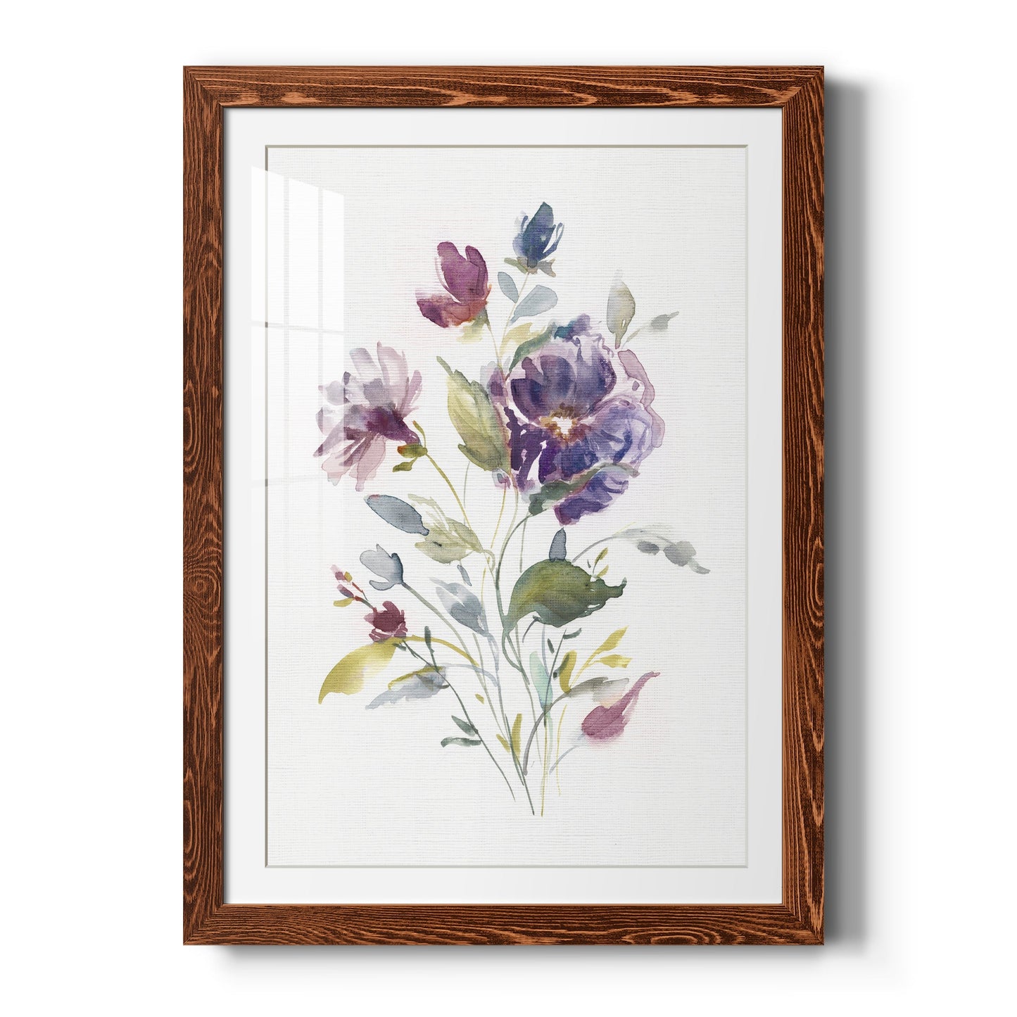 Color Variety I - Barnwood Framed Art Print