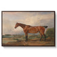 A Hunter in a Landscape, c. 1810 - Floater Framed Canvas Print
