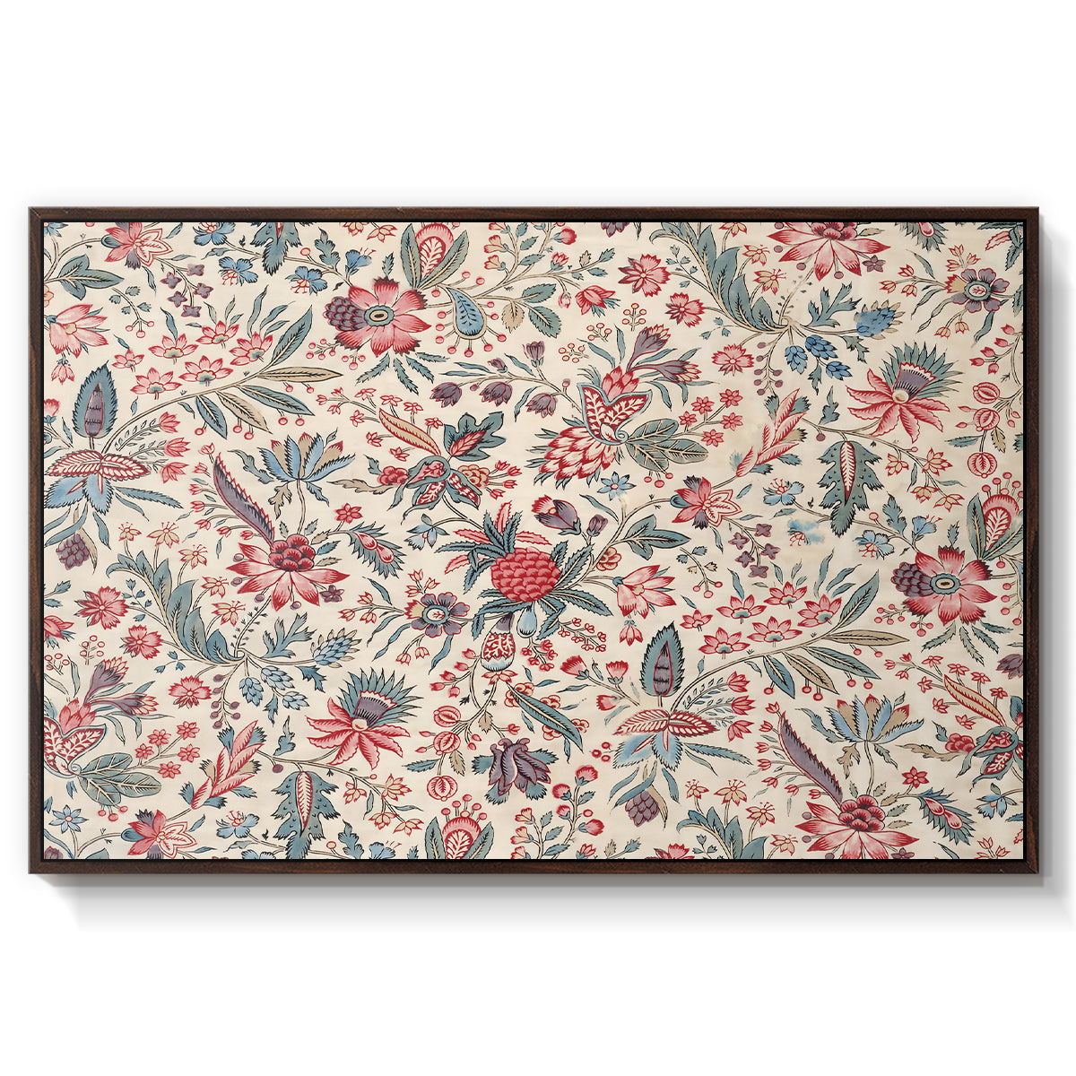Anaras - Cream, c. 1775-1800 - Floater Framed Canvas Print