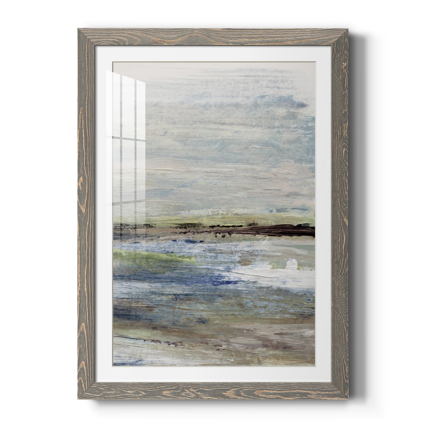 Wetlands II - Barnwood Framed Art Print