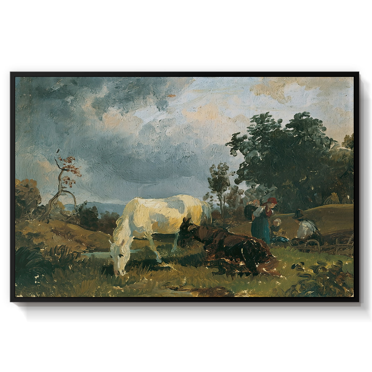 A Mold on the Heath, c. 1830 - Floater Framed Canvas Print