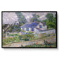 Houses in Auvers, 1890 - Floater Framed Canvas Print
