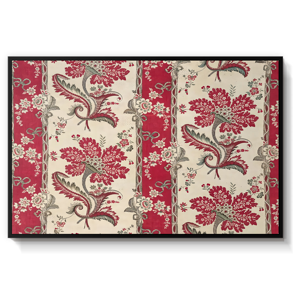 The Flowering Cornucopia (La Corne Fleurie), c. 1789-1850 - Floater Framed Canvas Print
