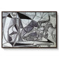 Goat's Skull, Bottle and Candle, 1952 - Floater Framed Canvas Print