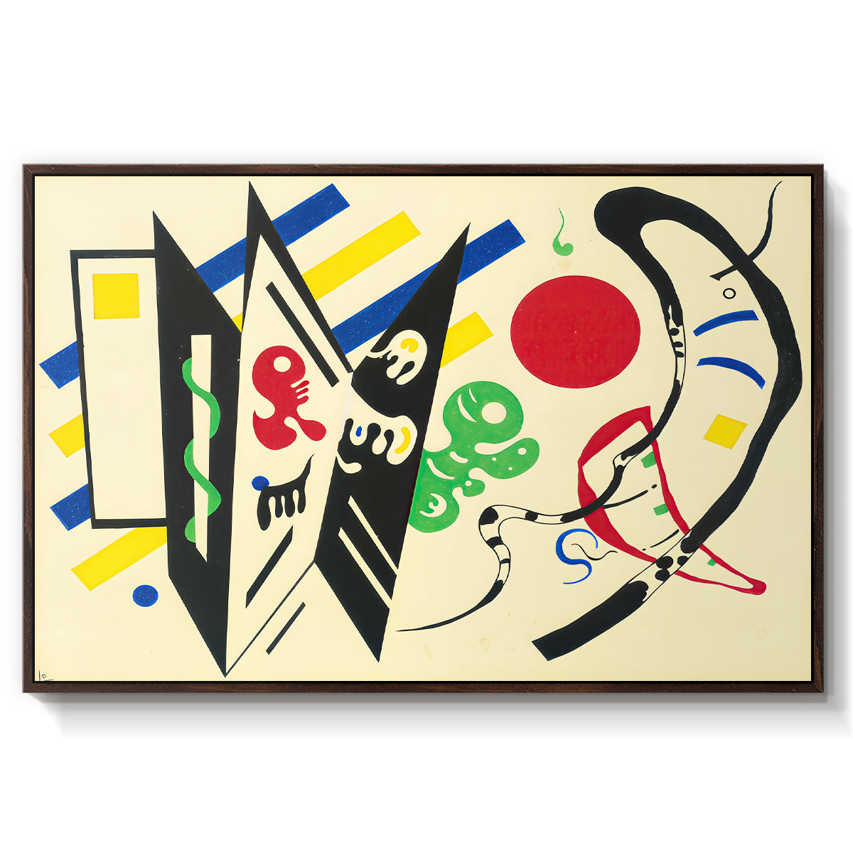 Reciprocity (Réciproque), 1935 - Floater Framed Canvas Print