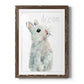 Forest Fur Baby Bunny - Barnwood Framed Art Print