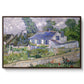Houses in Auvers, 1890 - Floater Framed Canvas Print