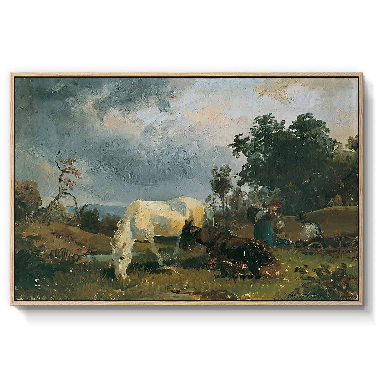 A Mold on the Heath, c. 1830 - Floater Framed Canvas Print