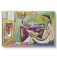 The Muse, 1935 - Floater Framed Canvas Print