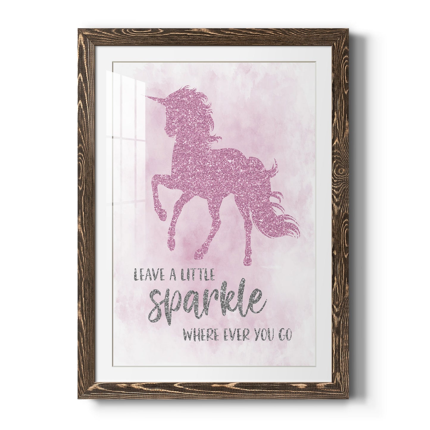 Sparkle - Premium Framed Print - Distressed Barnwood Frame - Ready to Hang