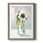 Sunflower I - Barnwood Framed Art Print