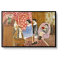 The Piano Lesson, 1923 - Floater Framed Canvas Print