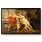 Venus and Adonis, c. 1635 - Floater Framed Canvas Print