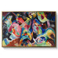 Improvisation. Deluge, 1913 - Floater Framed Canvas Print