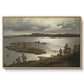 The Fjord at Sandviken (Sandviksfjorden), 1879 - Floater Framed Canvas Print