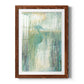 Morning Egret I - Barnwood Framed Art Print