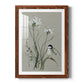Bouquet of Grace Bird II - Barnwood Framed Art Print