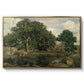 Forest of Fontainebleau, 1846 - Floater Framed Canvas Print