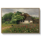 Farmhouse with Meadow Flowers, 1909 - Floater Framed Canvas Print