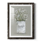 Bouquet of Grace Bucket Together - Barnwood Framed Art Print