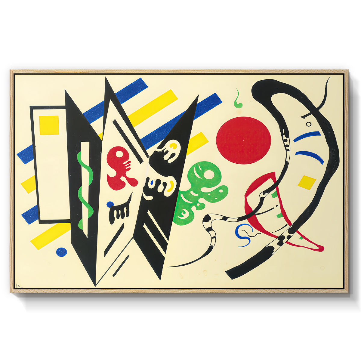 Reciprocity (Réciproque), 1935 - Floater Framed Canvas Print