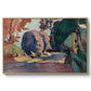 The Luxembourg Gardens, 1901 - Floater Framed Canvas Print