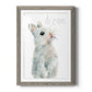 Forest Fur Baby Bunny - Barnwood Framed Art Print