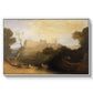 Linlithgow Palace, c. 1807 - Floater Framed Canvas Print