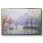The Port of Marseille, 1905 - Floater Framed Canvas Print