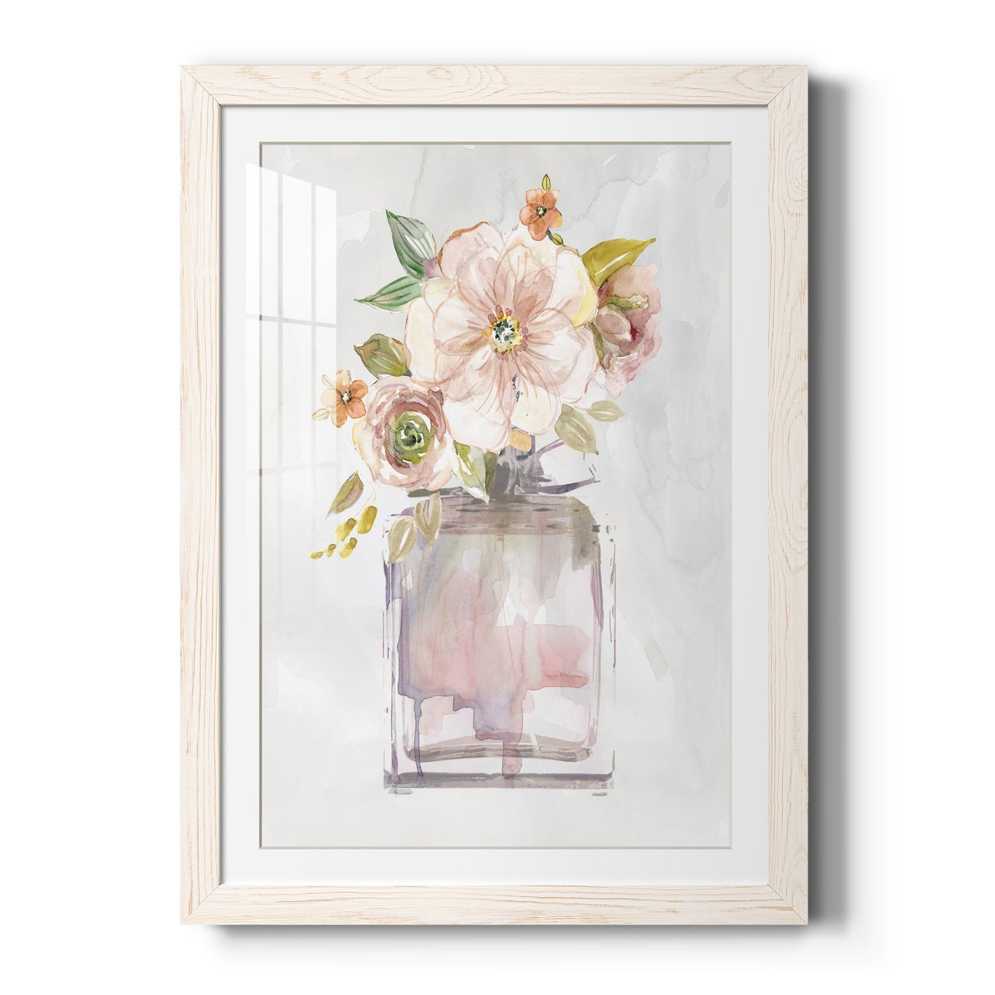 Mini Bouquet I - Premium Framed Print - Distressed Barnwood Frame - Ready to Hang