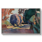 The Luxembourg Gardens, 1901 - Floater Framed Canvas Print