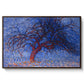 The Red Tree, 1909 - Floater Framed Canvas Print