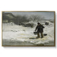 Tøsne, 1895 - Floater Framed Canvas Print