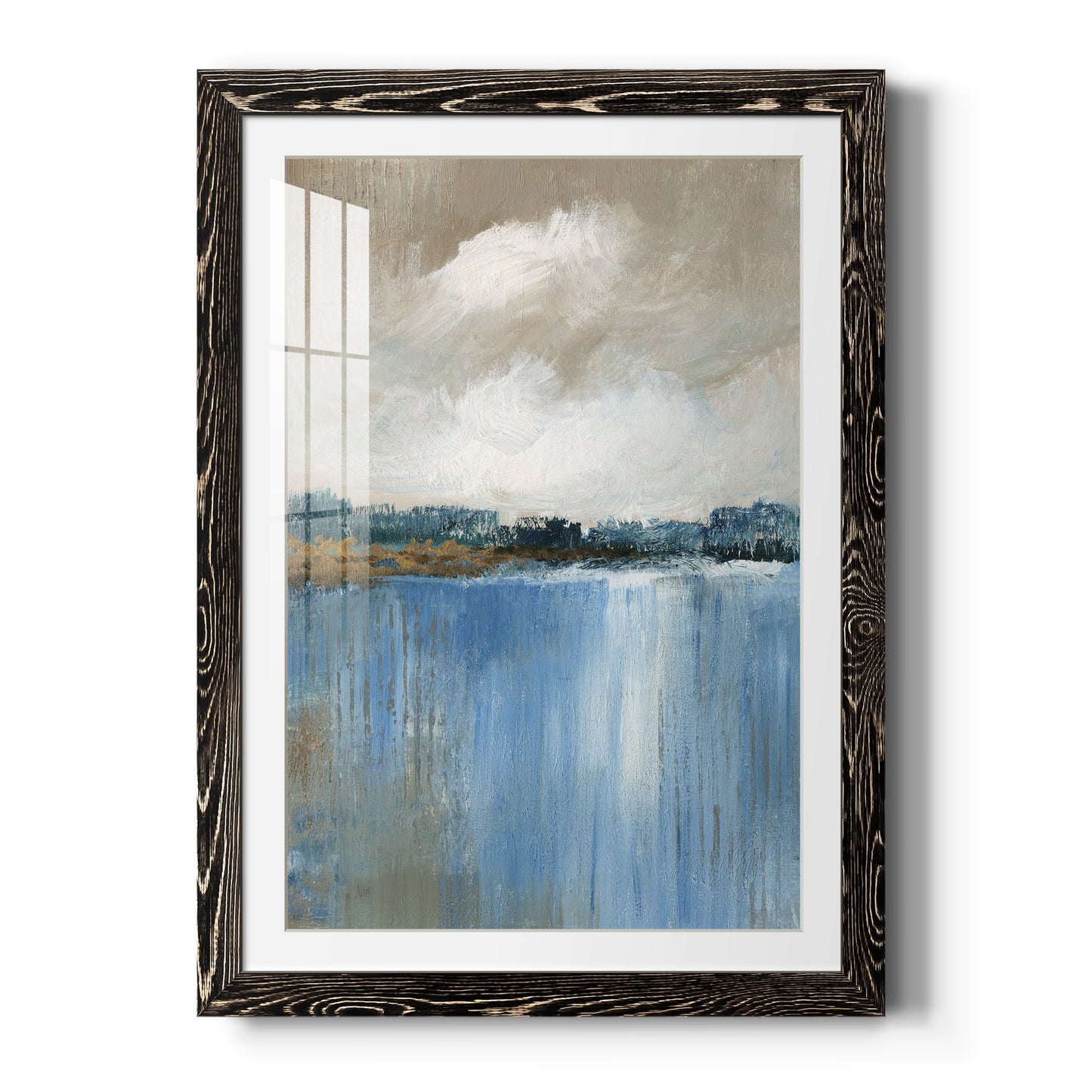 Wind and Water - Barnwood Framed Art Print