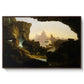 The Subsiding of the Waters of the Deluge, 1829 - Floater Framed Canvas Print
