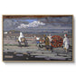 Country Road (Landstrasse), 1905 - Floater Framed Canvas Print