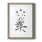 Inky Botanical I - Premium Framed Print - Distressed Barnwood Frame - Ready to Hang