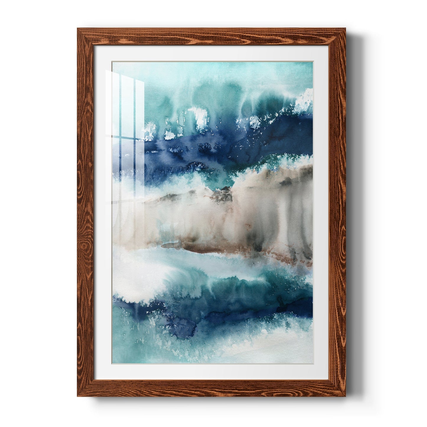 Shifting Sands - Barnwood Framed Art Print