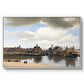 View of Delft, c. 1660-1661 - Floater Framed Canvas Print