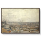 View from Montmartre, 1886 - Floater Framed Canvas Print