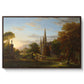 The Return, 1837 - Floater Framed Canvas Print