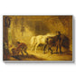 Heath Ewe and Lambs, 1810 - Floater Framed Canvas Print