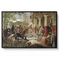 Onslaught of the Tartars, c. 1938 - Floater Framed Canvas Print