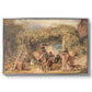 Figures and Animals in a Vineyard, c. 1829 - Floater Framed Canvas Print
