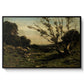 Morning in the Nievre, 1877 - Floater Framed Canvas Print