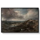 Branch Hill Pond, Hampstead Heath, c. 1828 - Floater Framed Canvas Print