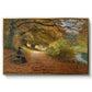 A Wooded Path in Autumn, 1902 - Floater Framed Canvas Print
