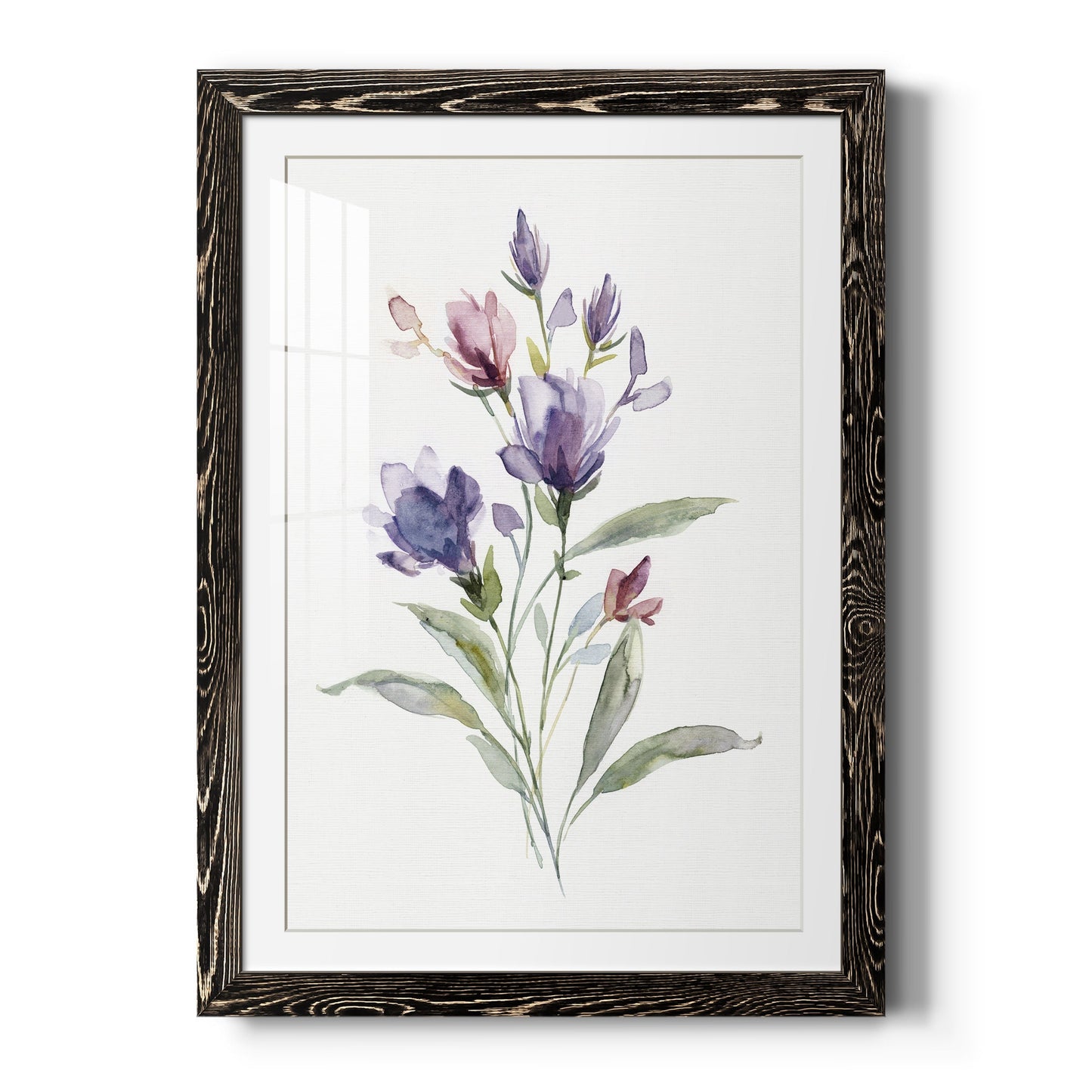 Color Variety IV - Barnwood Framed Art Print